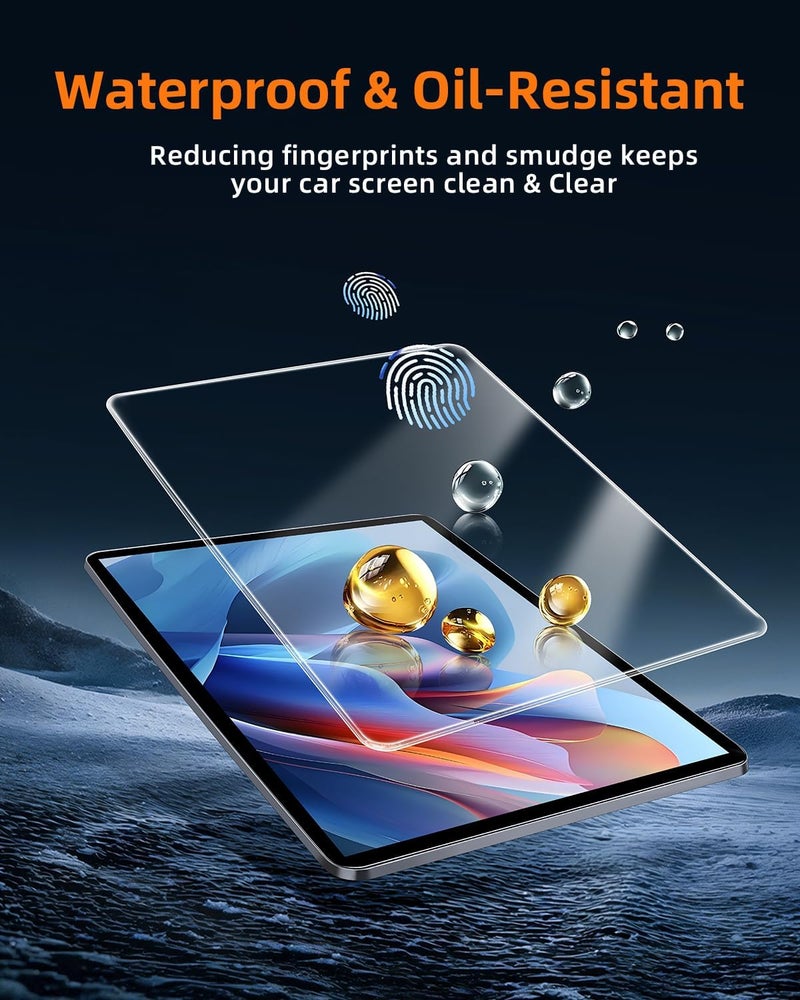 LANGBEAN Screen Protector for 2026 2025 2024 Toyota Grand Highlander XLE/Hybrid XLE/Limited, 12.3" HD Clear Tempered Glass Navigation Screen Saver Film for Toyota Grand Highlander Accessories - Image 5